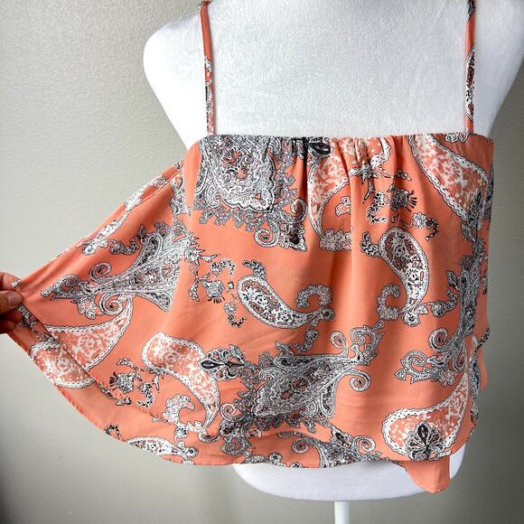 Buddy Love Geena Paisley Tank Top Size Small - Picture 2 of 9